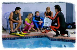 Partecipanti al programma Discover Scuba
