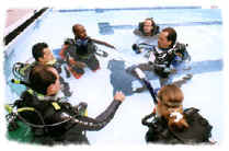 Allievi Assistant Instructor e Istruttori in piscina